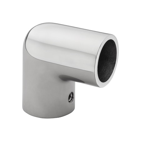 Whitecap CP/Zamac 90 Degree Elbow Rail Fitting S-1491C